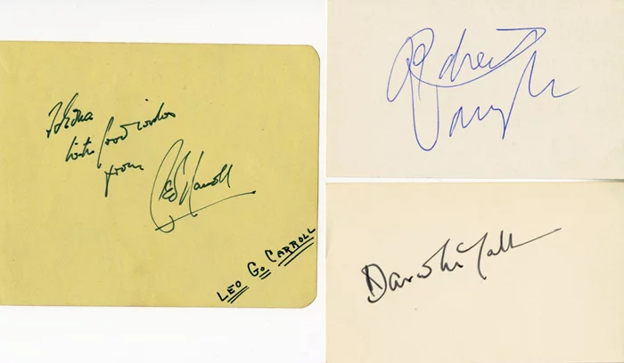Man From U.N.C.L.E. autograph