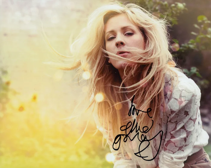 Ellie Goulding autograph