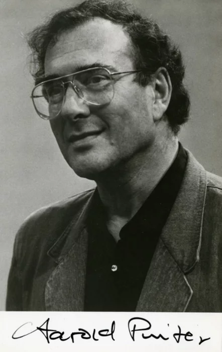 Harold Pinter autograph