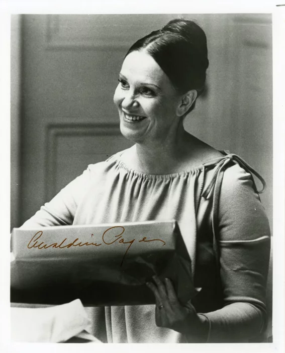 Geraldine Page autograph