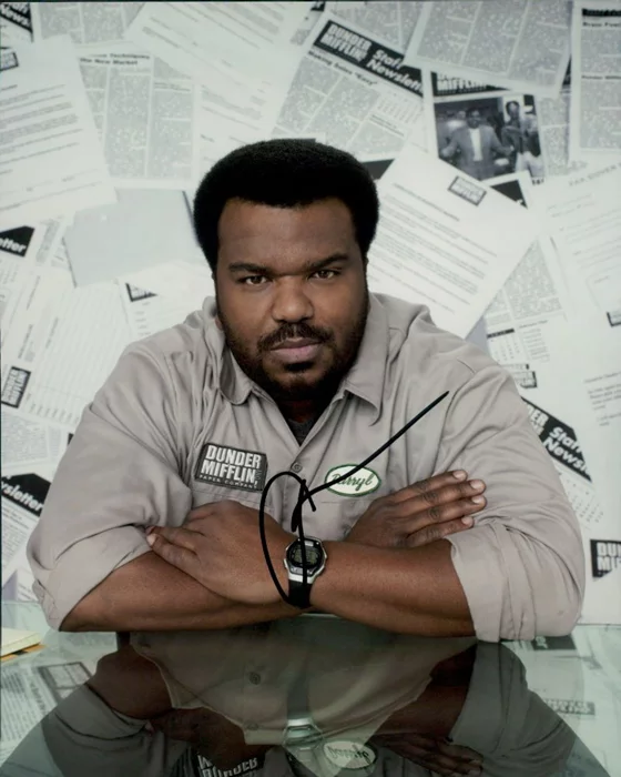 Craig Robinson autograph