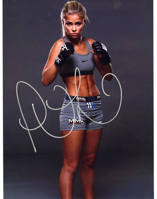 Paige VanZant autograph
