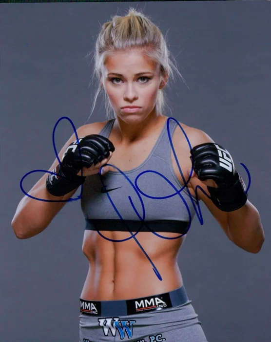 Paige VanZant autograph