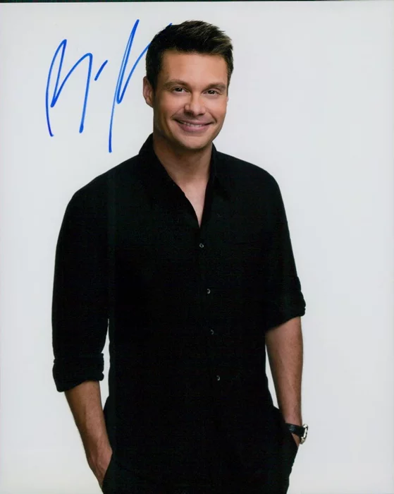 Ryan Seacrest autograph