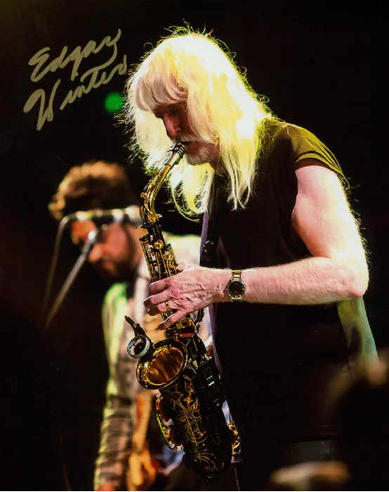 Edgar Winter autograph
