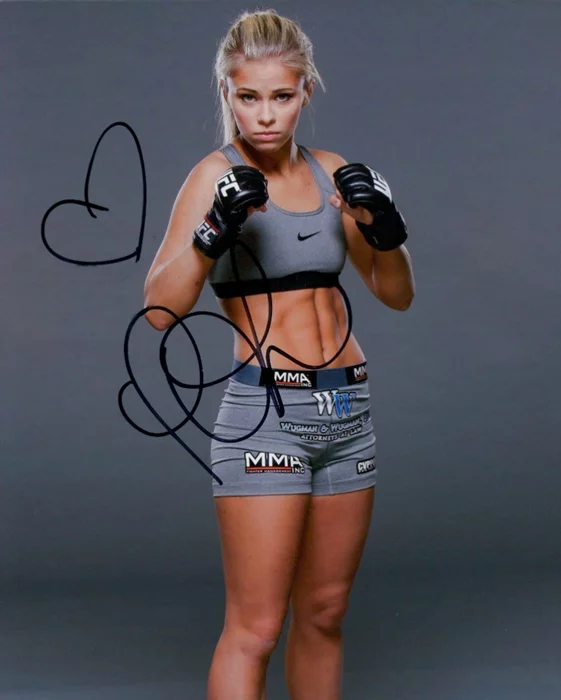 Paige VanZant autograph