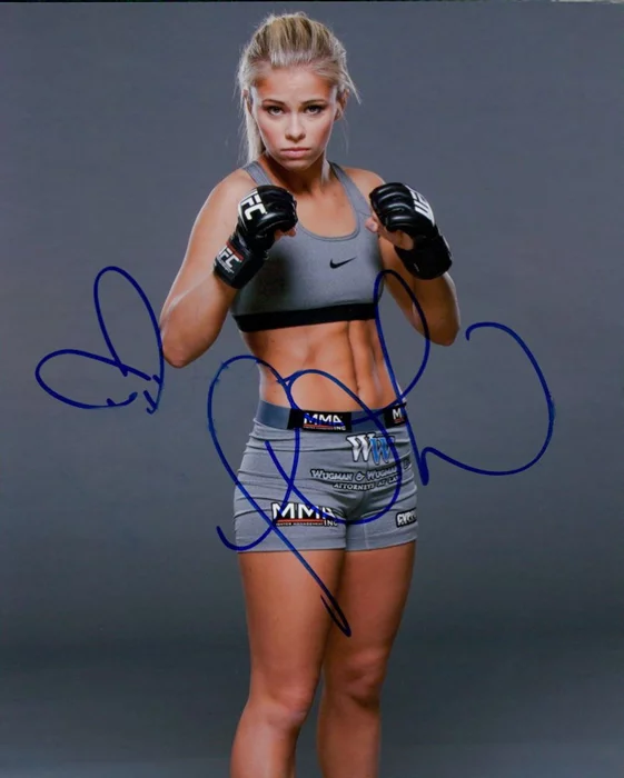 Paige VanZant autograph