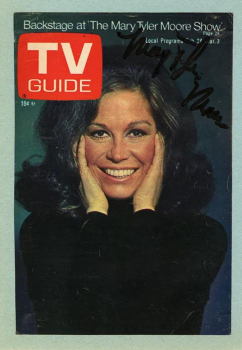 Mary Tyler Moore autograph