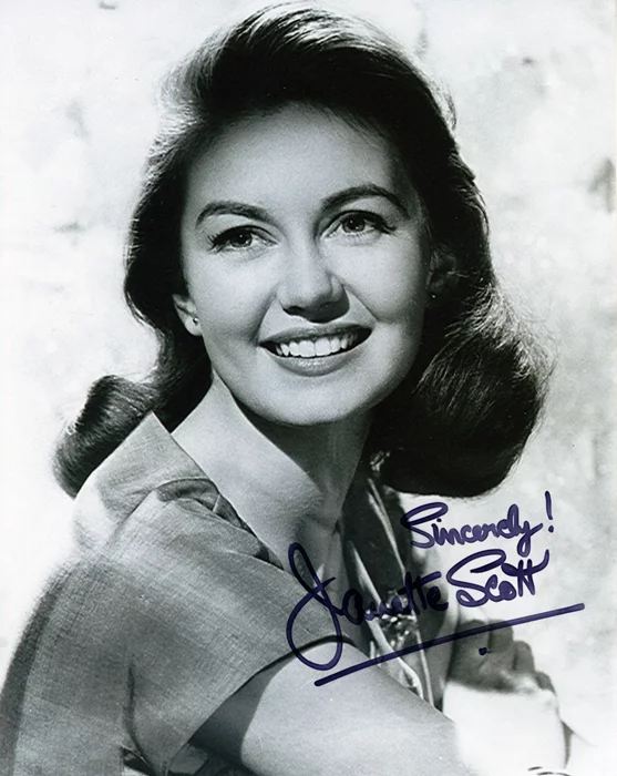 Janette Scott autograph