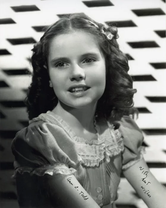 Ann E. Todd autograph