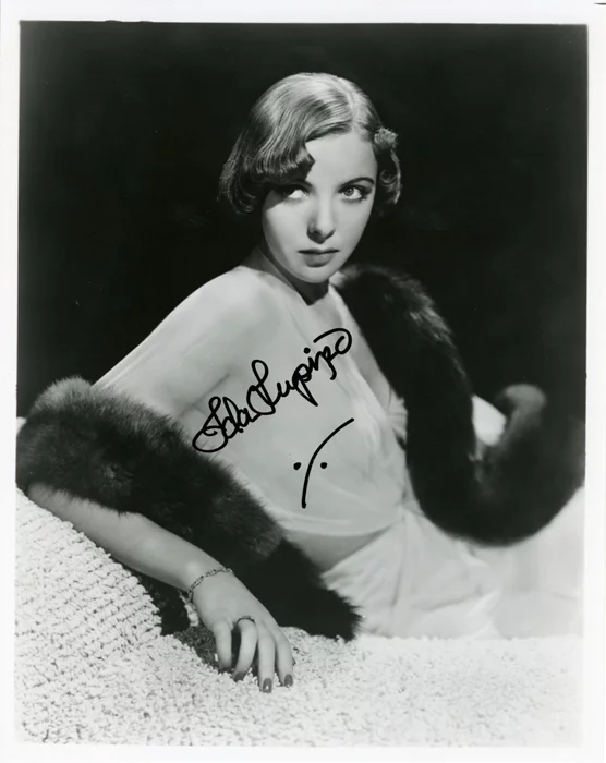 Ida Lupino autograph