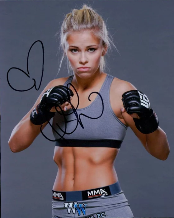 Paige VanZant autograph