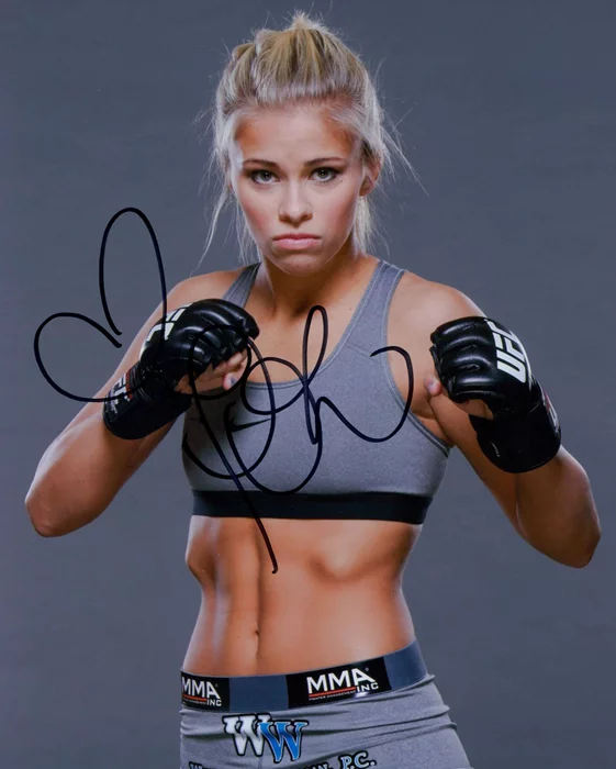 Paige VanZant autograph