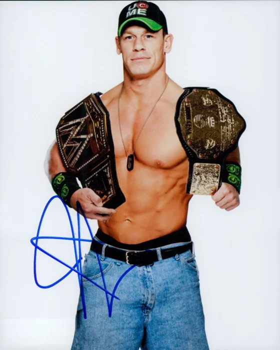 John Cena autograph