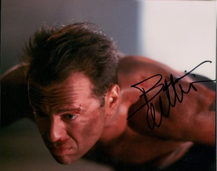 Bruce Willis autograph