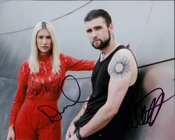 Weston and Danielle Cage autograph