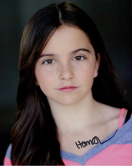 Hannah Cheramy autograph