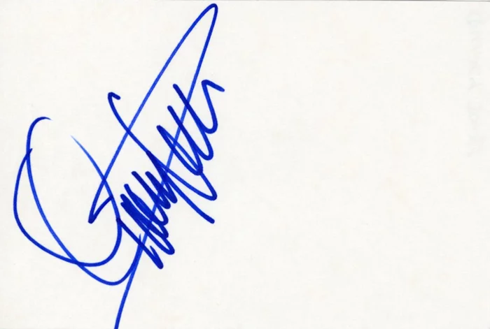 Quincy Jones autograph