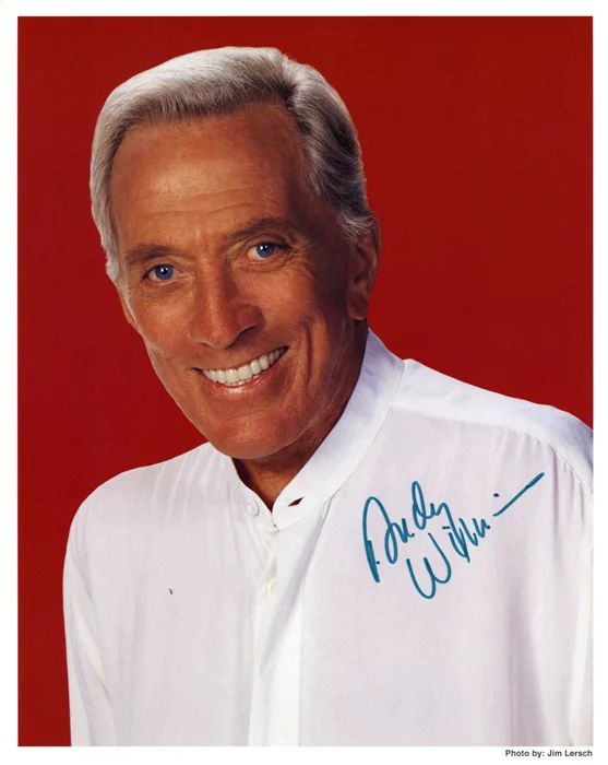 Andy Williams autograph