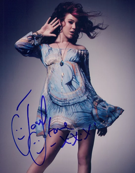 Joss Stone autograph