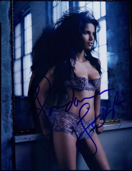 Padma Lakshmi autograph