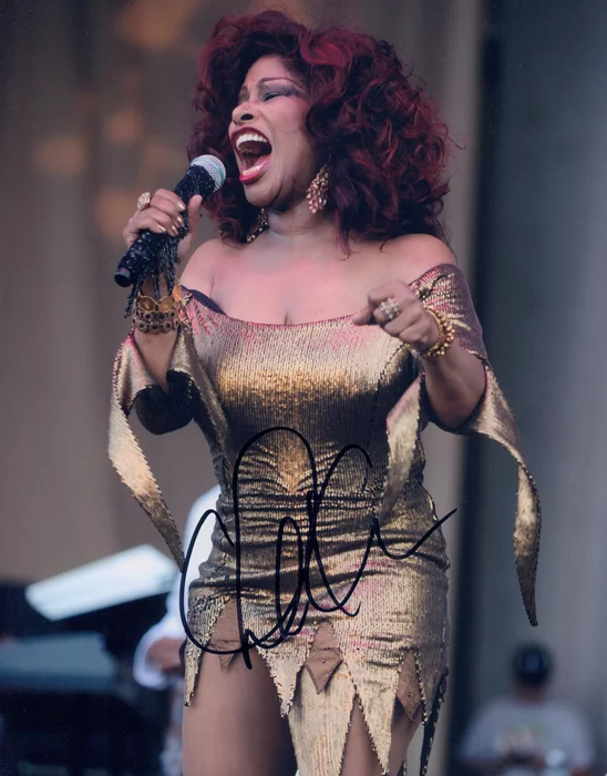 Chaka Khan autograph