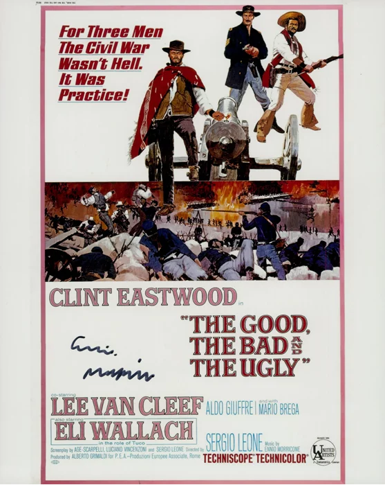 Ennio Morricone autograph