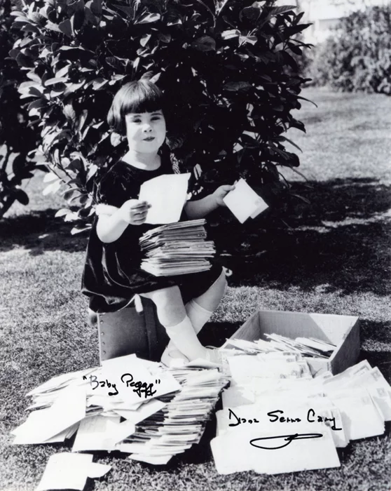 Baby Peggy autograph