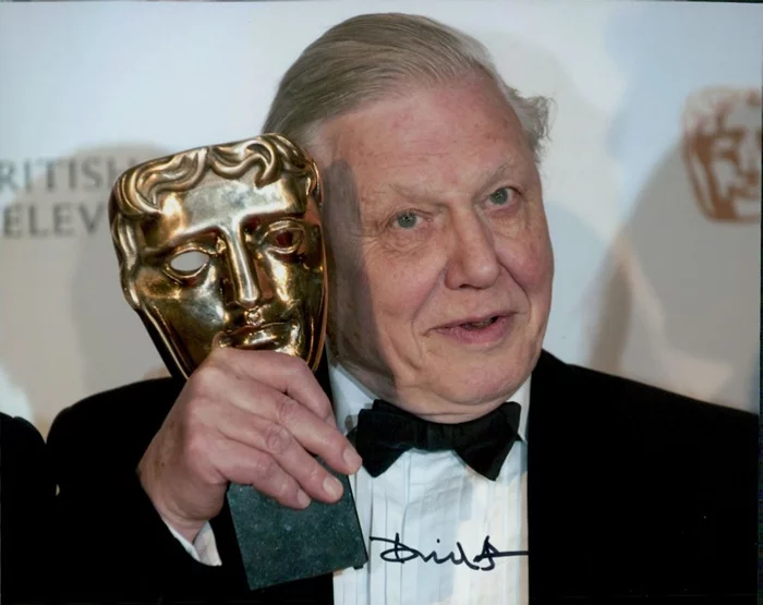 David Attenborough autograph