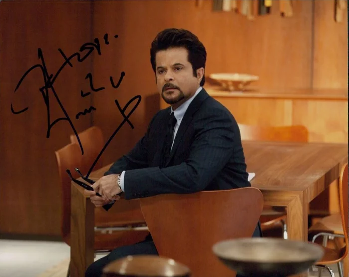 Anil Kapoor autograph