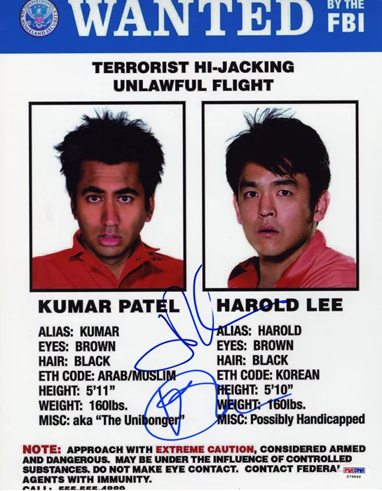 Harold & Kumar autograph