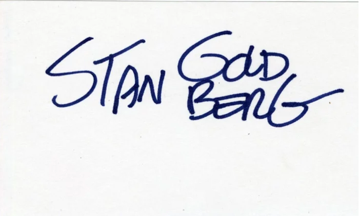 Stan Goldberg autograph
