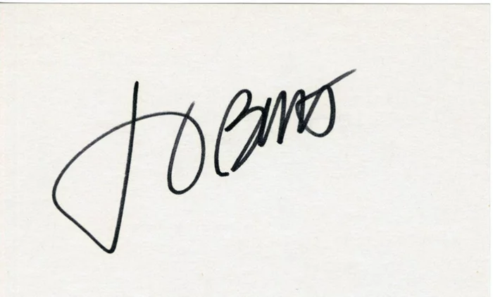 Jimmy Buffett autograph