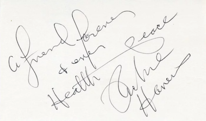 Richie Havens autograph