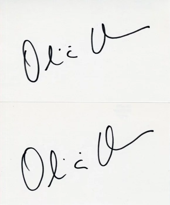 Olivia Hussey autograph