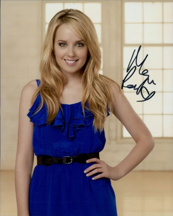 Megan Park autograph