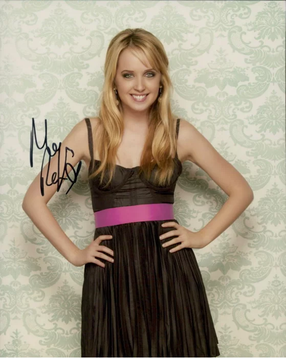 Megan Park autograph