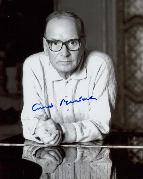 Ennio Morricone autograph