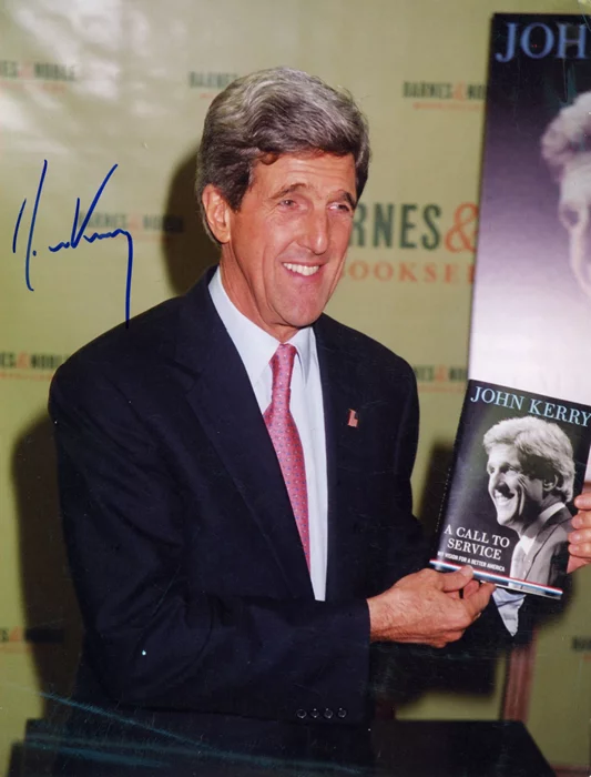 John Kerry autograph