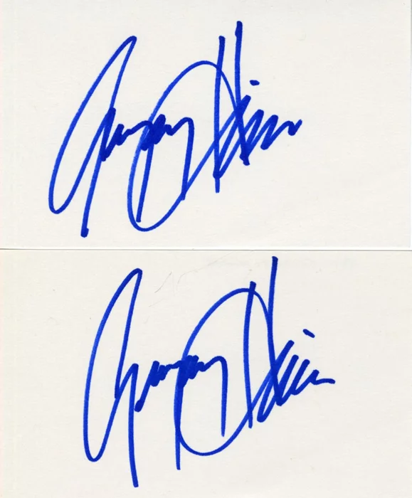 Gregory Hines autograph