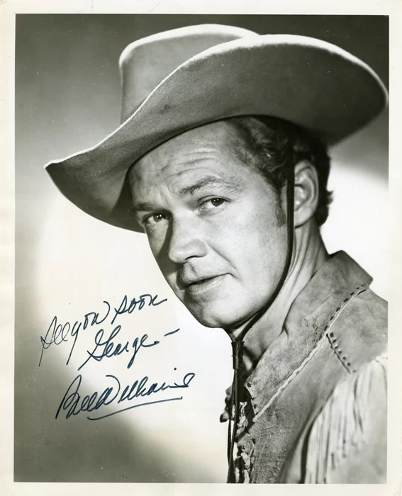 Bill Williams autograph