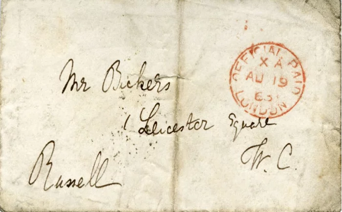 Lord John Russell autograph