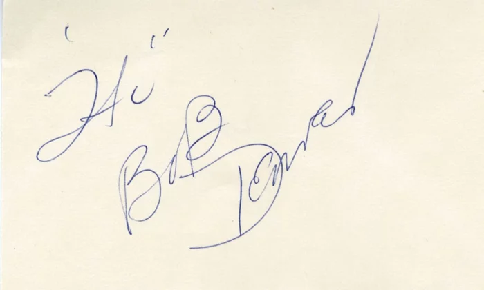 Bob Denver autograph