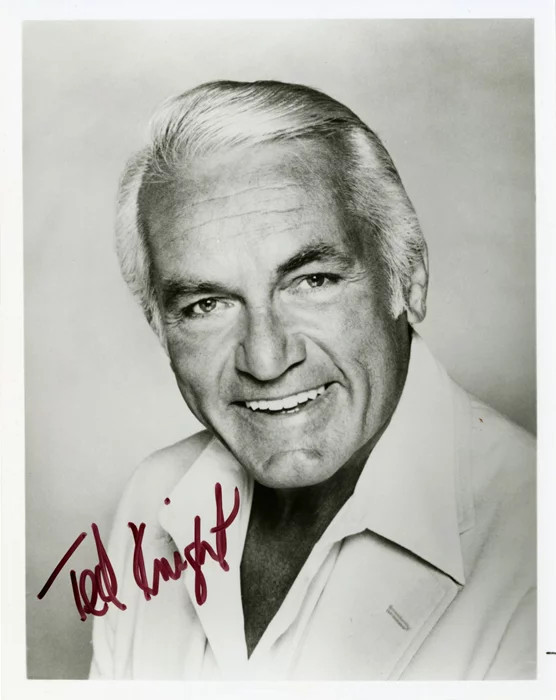 Ted Knight autograph