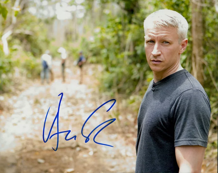 Anderson Cooper autograph