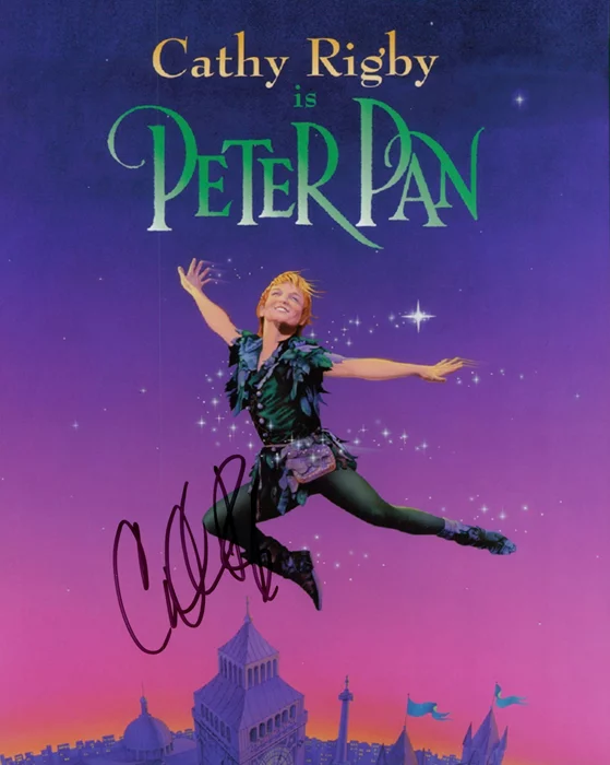 Cathy Rigby autograph