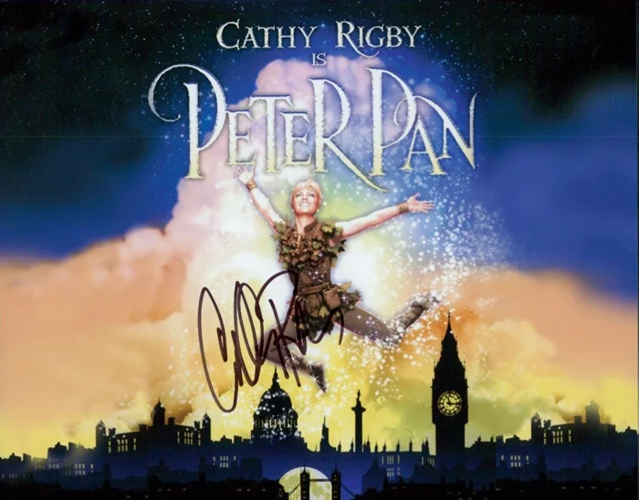 Cathy Rigby autograph