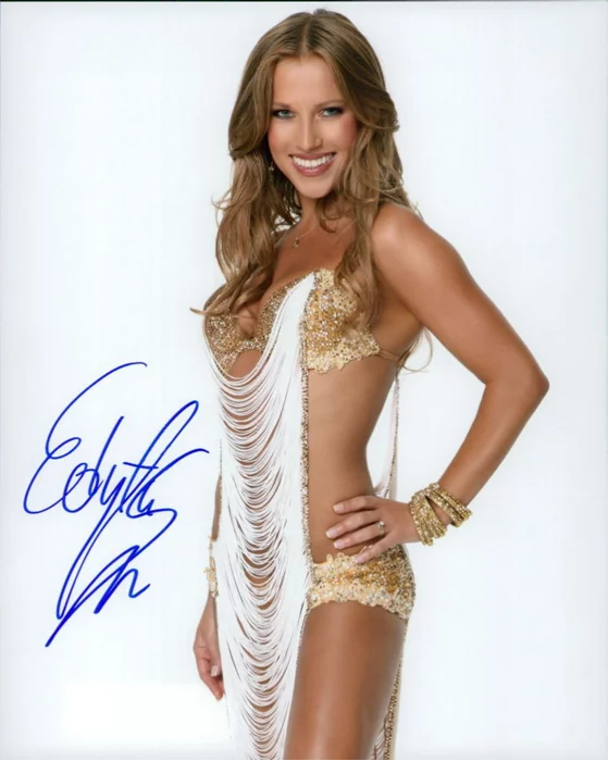Edyta Sliwinska autograph