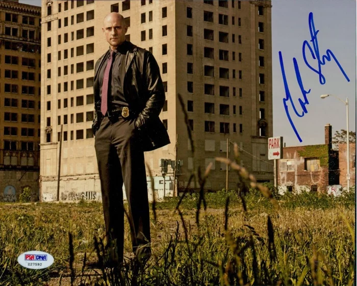 Mark Strong autograph