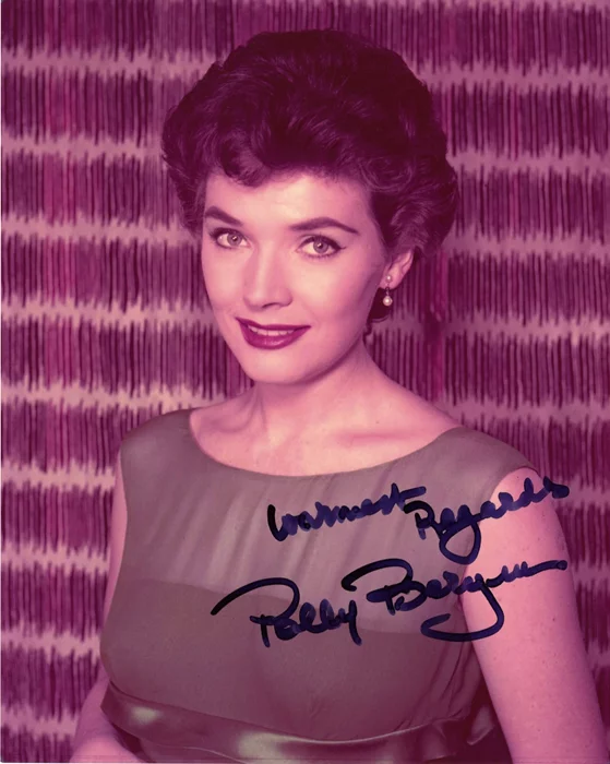 Polly Bergen autograph
